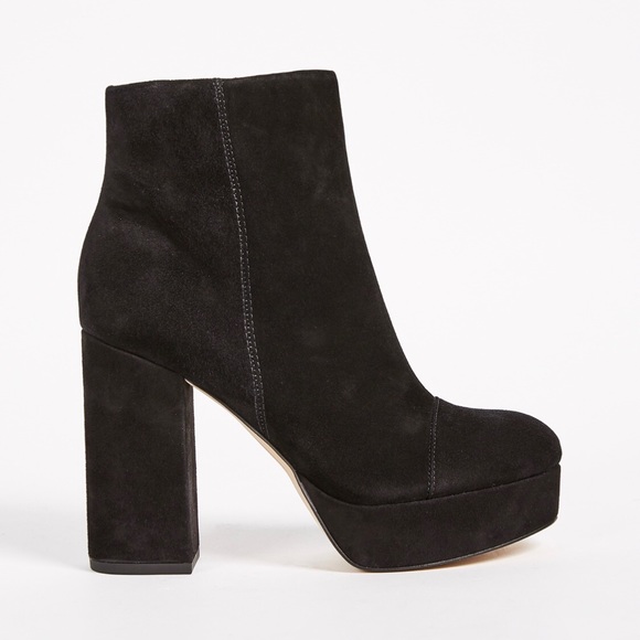 SAM EDELMAN AZRA PLATFORM ANKLE BOOTIES - Picture 4 of 6